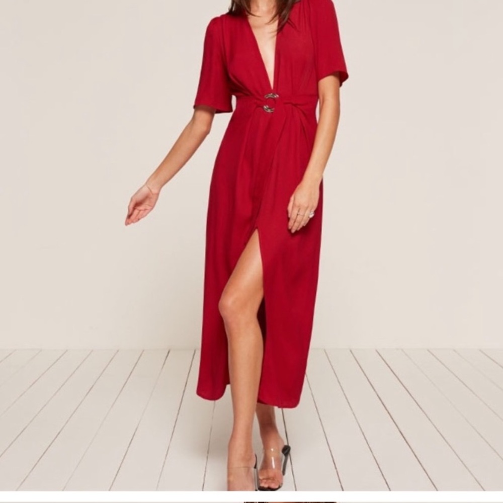 Reformation Melanie Dress wrap dress sz 4